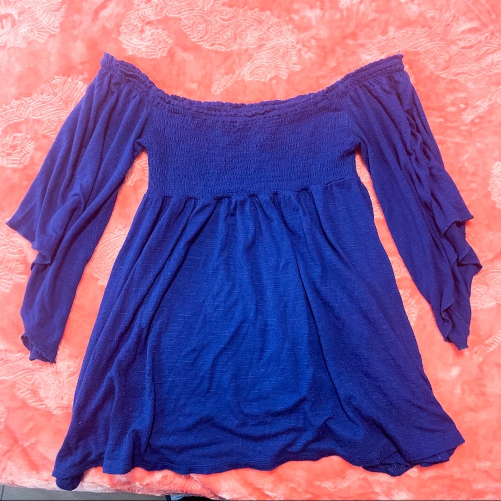 ⚡️dark blue top